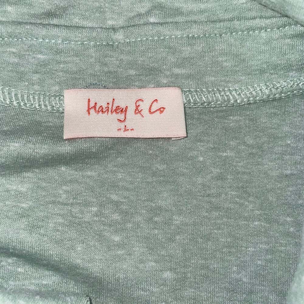 Hailey & Co. Ribbed Knit Top in Taupe - Picture 2 of 4